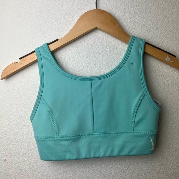 Nike DRY-FIT swoosh luxe large support sport bra S/P - Picture 1 of 4